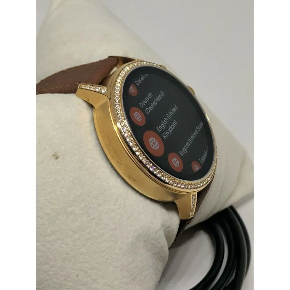 Fossil Gen 4 Authentic Digital Dial Smart Watch Custom Band FTW6011 BK296